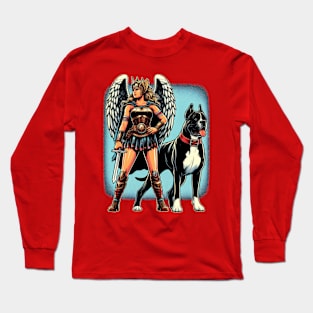 A Valkyrie & Her Dog V3 Long Sleeve T-Shirt